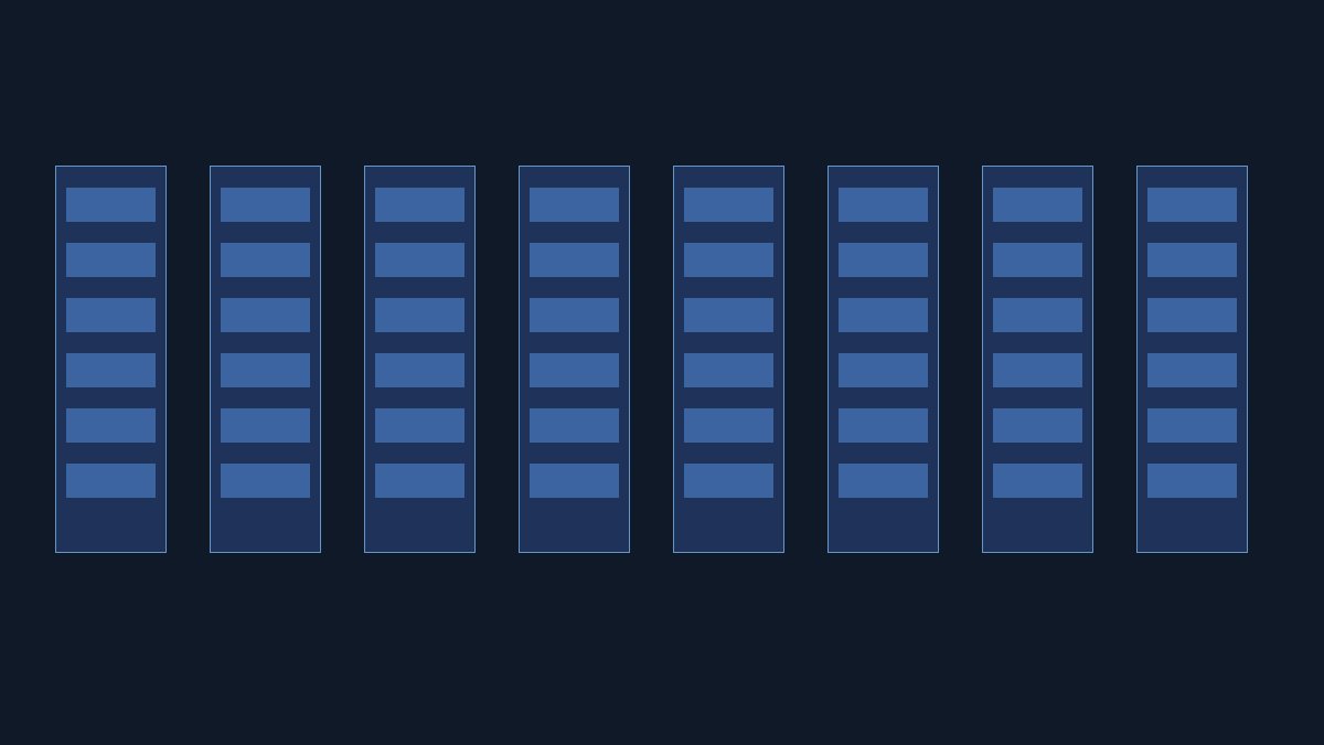 High-density server racks with advanced cooling in a modern data center